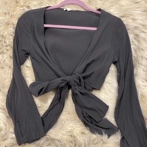 Long Sleeve Crop Top